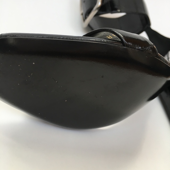 Saint Laurent Loulou Buckle Sandals - Picture 5 of 6